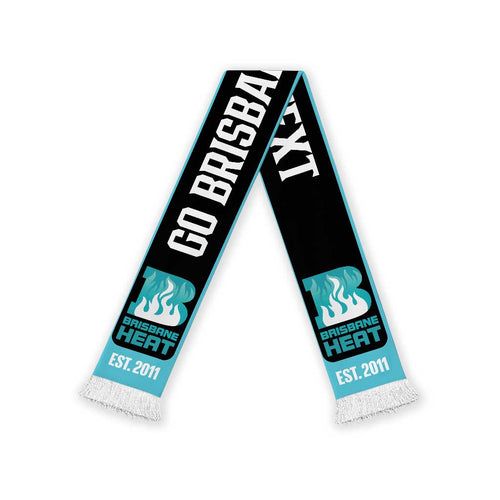 Brisbane Heat Cricket Personalised Ruffneck Scarf 2026 Go Champions