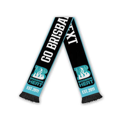Brisbane Heat Cricket Personalised Ruffneck Scarf 2026 Go Champions
