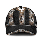 Brown Taniko Aotearoa Classic Cap Niho Taniwha Mix Poutama LT14
