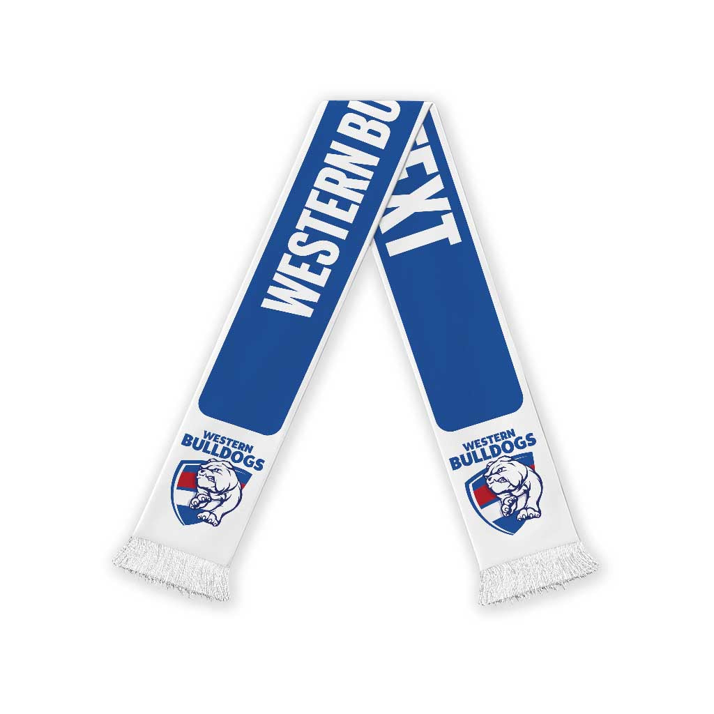 Bulldogs Football Personalised Ruffneck Scarf 2026 Go Champions