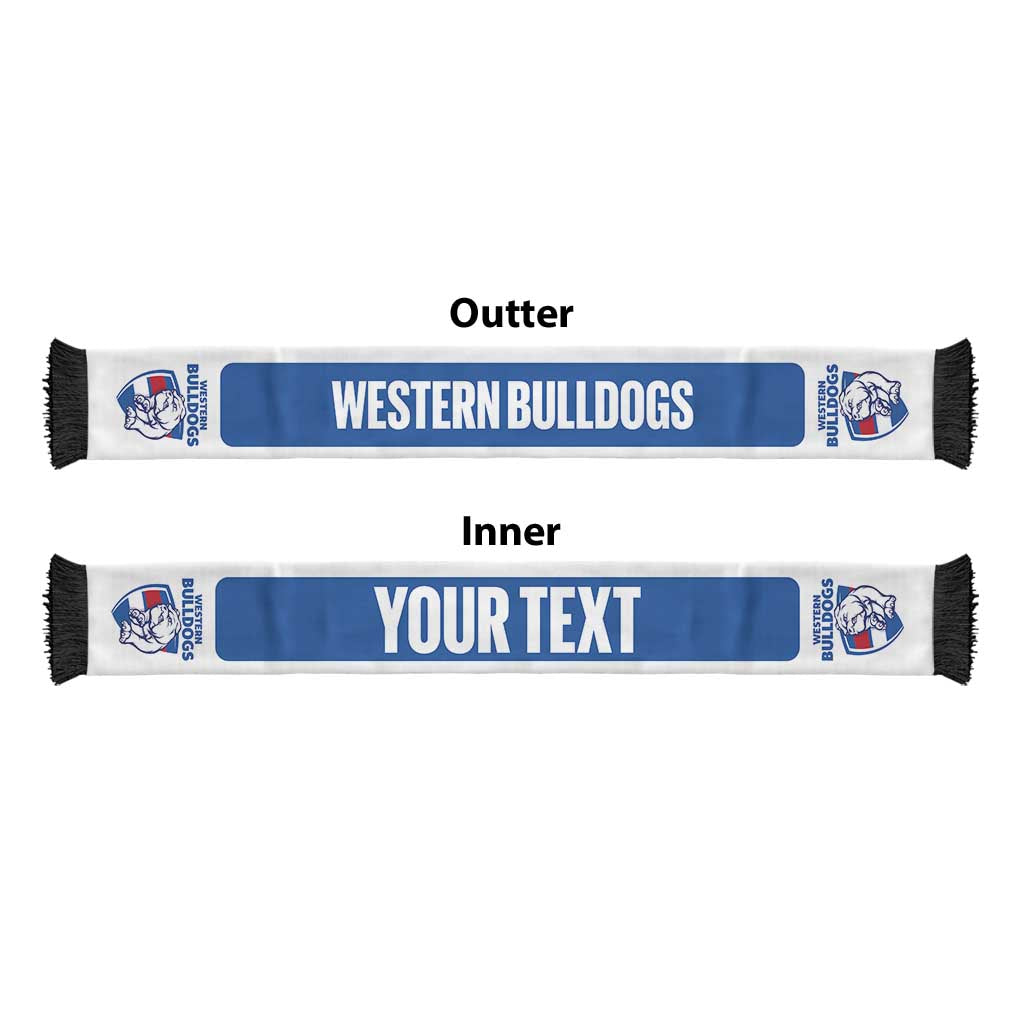 Bulldogs Football Personalised Ruffneck Scarf 2026 Go Champions