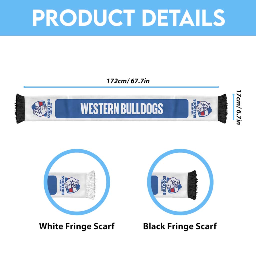 Bulldogs Football Personalised Ruffneck Scarf 2026 Go Champions