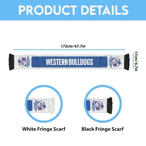 Bulldogs Football Personalised Ruffneck Scarf 2026 Go Champions