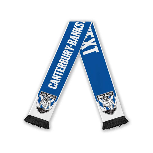 Bulldogs Rugby Personalised Ruffneck Scarf 2026 Go Champions