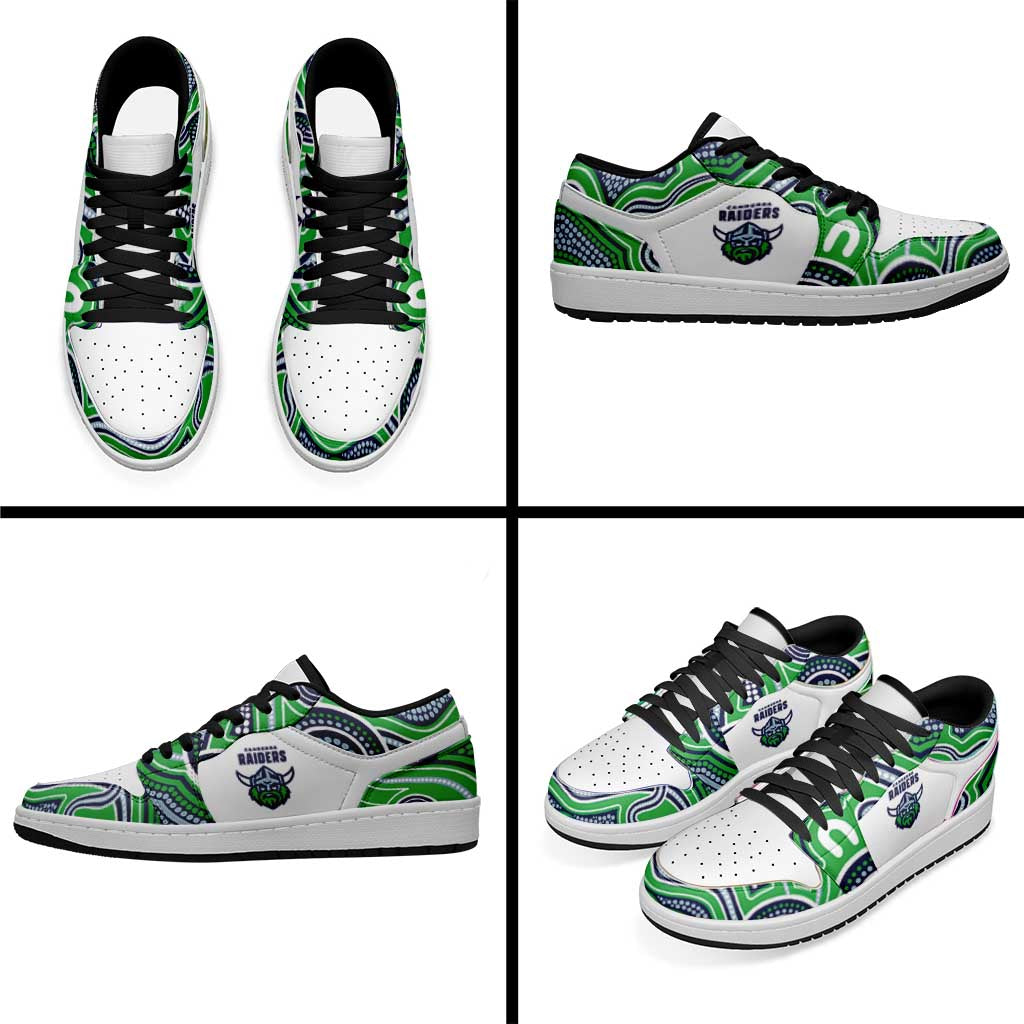 Canberra Raiders 2026 Rugby Low Sneakers Aboriginal Art