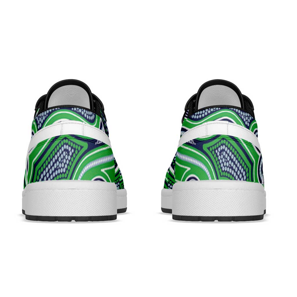 Canberra Raiders 2026 Rugby Low Sneakers Aboriginal Art