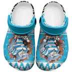 Claus Shark Strikes Clogs Shoes Christmas Rugby League Spirit - Aussie Hoodie