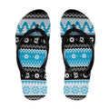 Claus Shark Strikes Flip Flops Christmas Rugby League Spirit - Aussie Hoodie