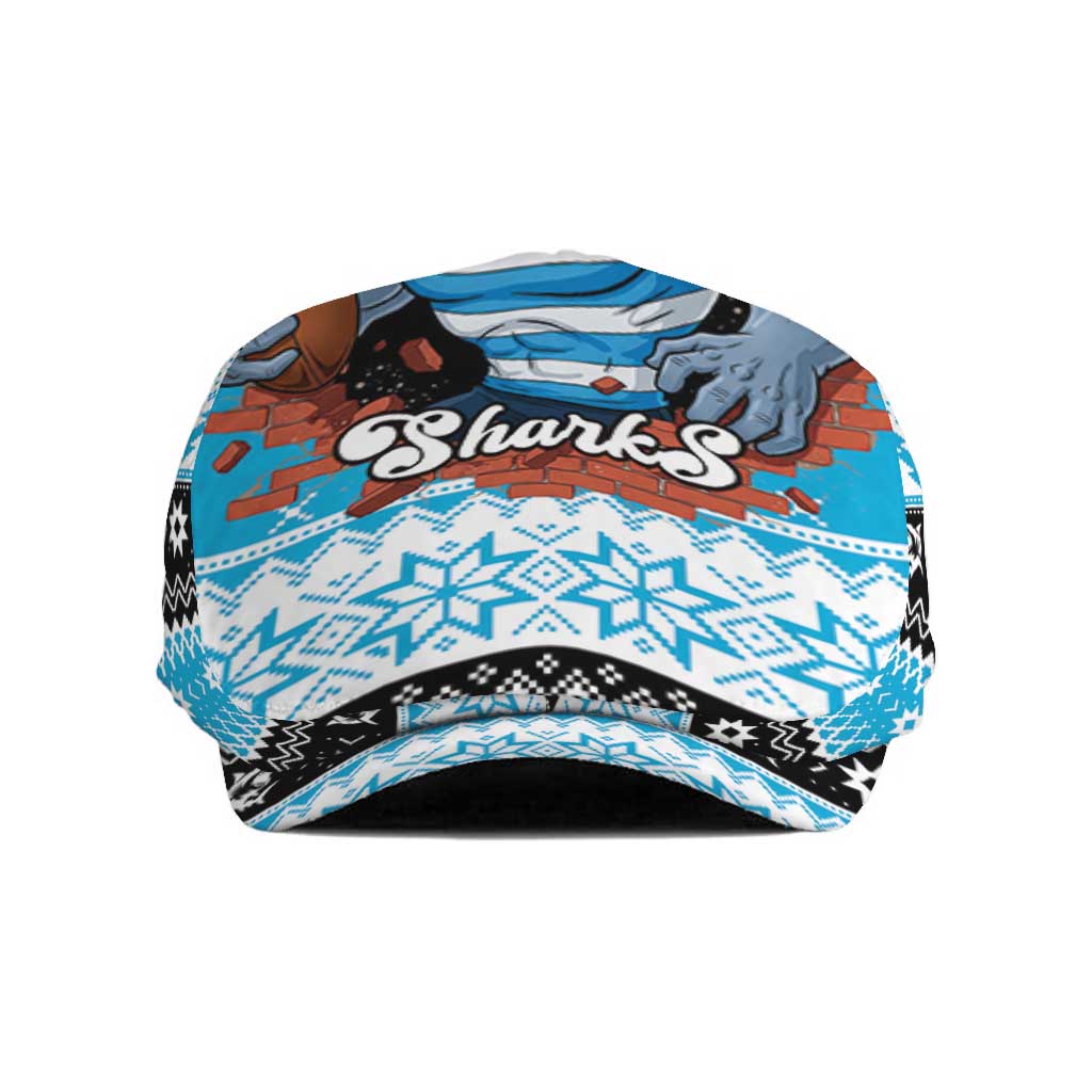 Claus Shark Strikes Jeff Hat Christmas Rugby League Spirit - Aussie Hoodie
