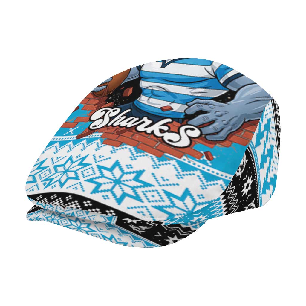 Claus Shark Strikes Jeff Hat Christmas Rugby League Spirit - Aussie Hoodie
