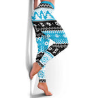 Claus Shark Strikes Leggings Christmas Rugby League Spirit - Aussie Hoodie