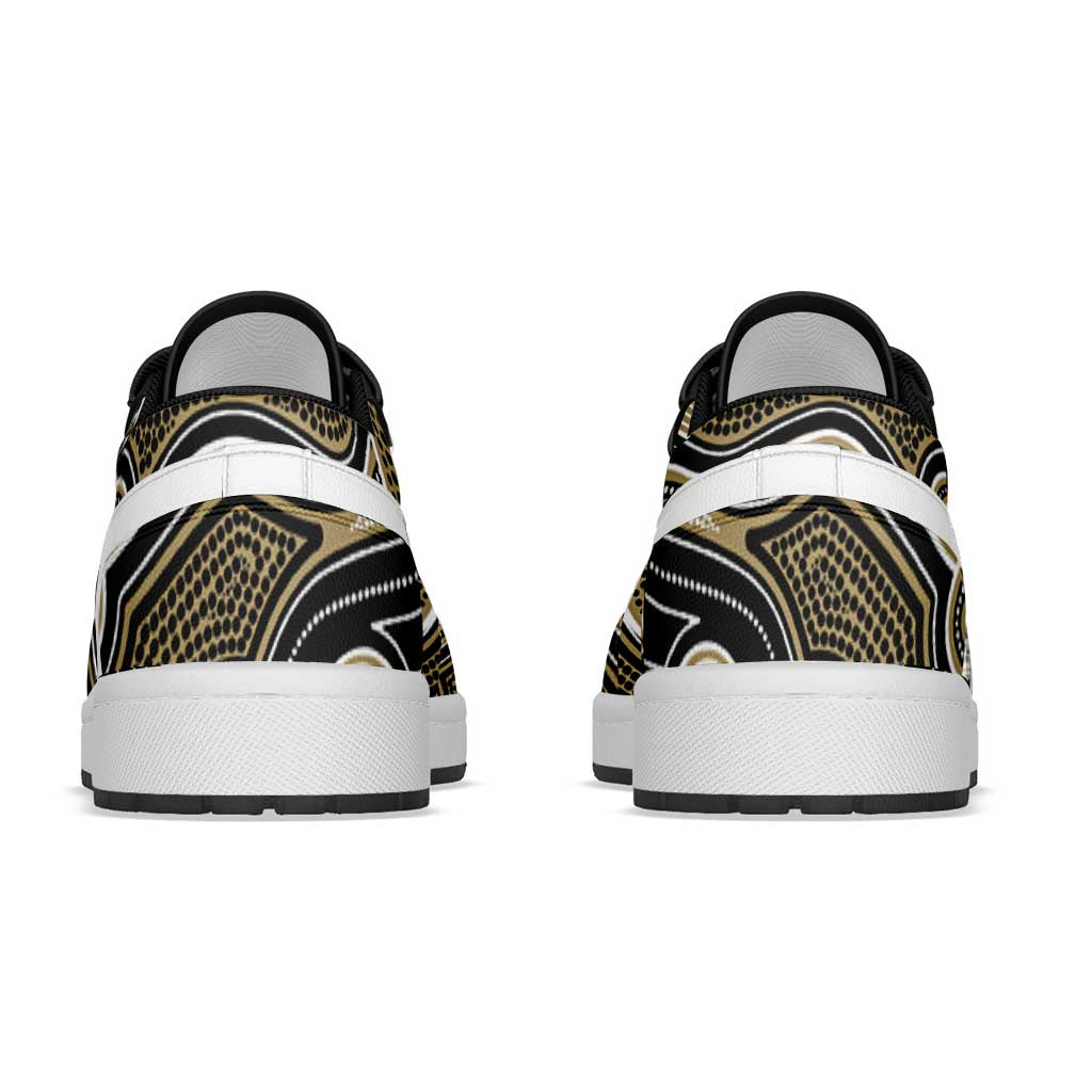 Collingwood Football 2026 Low Sneakers Aboriginal Art