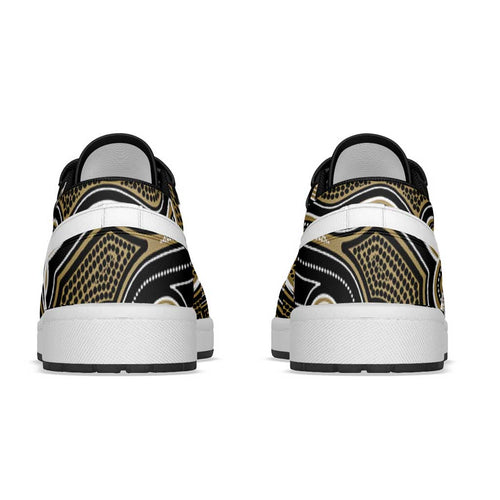 Collingwood Football 2026 Low Sneakers Aboriginal Art