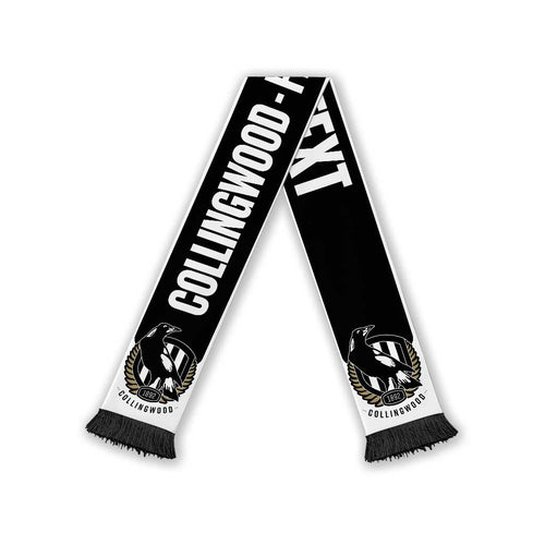 Collingwood Football Personalised Ruffneck Scarf 2026 Go Champions