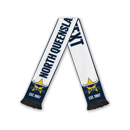 Cowboys Rugby Personalised Ruffneck Scarf 2026 Go Champions