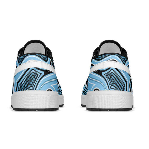 Cronulla-Sutherland Sharks 2026 Rugby Low Sneakers Aboriginal Art