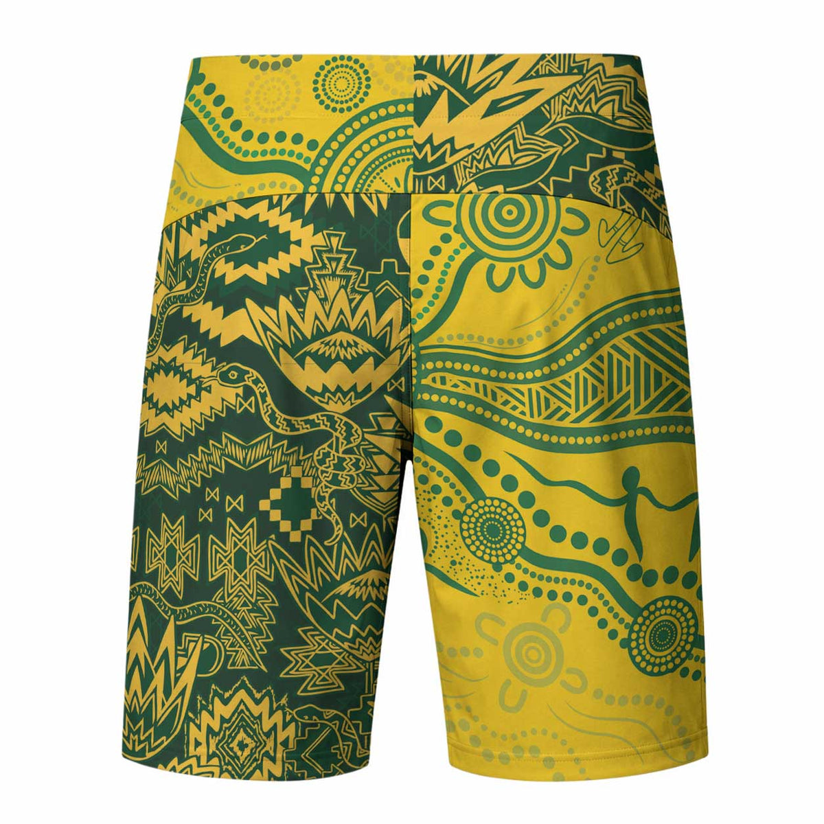 Custom Australia vs South Africa Board Shorts Wallabies vs Springboks Two Nations One Battle