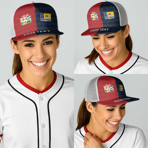 Custom British Lions Australia ACT Baseball Net Cap Sporty Style - Aussie Hoodie