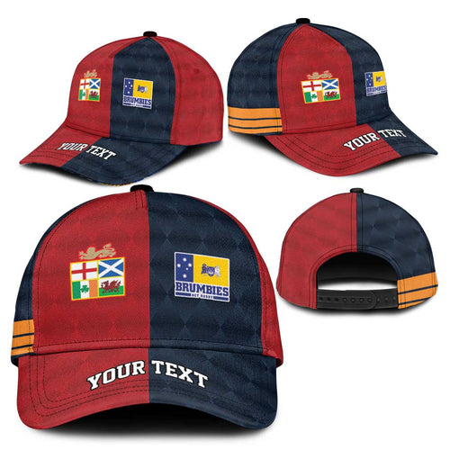 Custom British Lions Australia ACT Classic Cap Sporty Style LT09