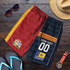 Custom British Lions Australia ACT Shorts for Men Sporty Style