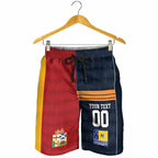 Custom British Lions Australia ACT Shorts for Men Sporty Style