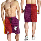 Custom British Lions Australia Queensland Shorts for Men Sporty Style