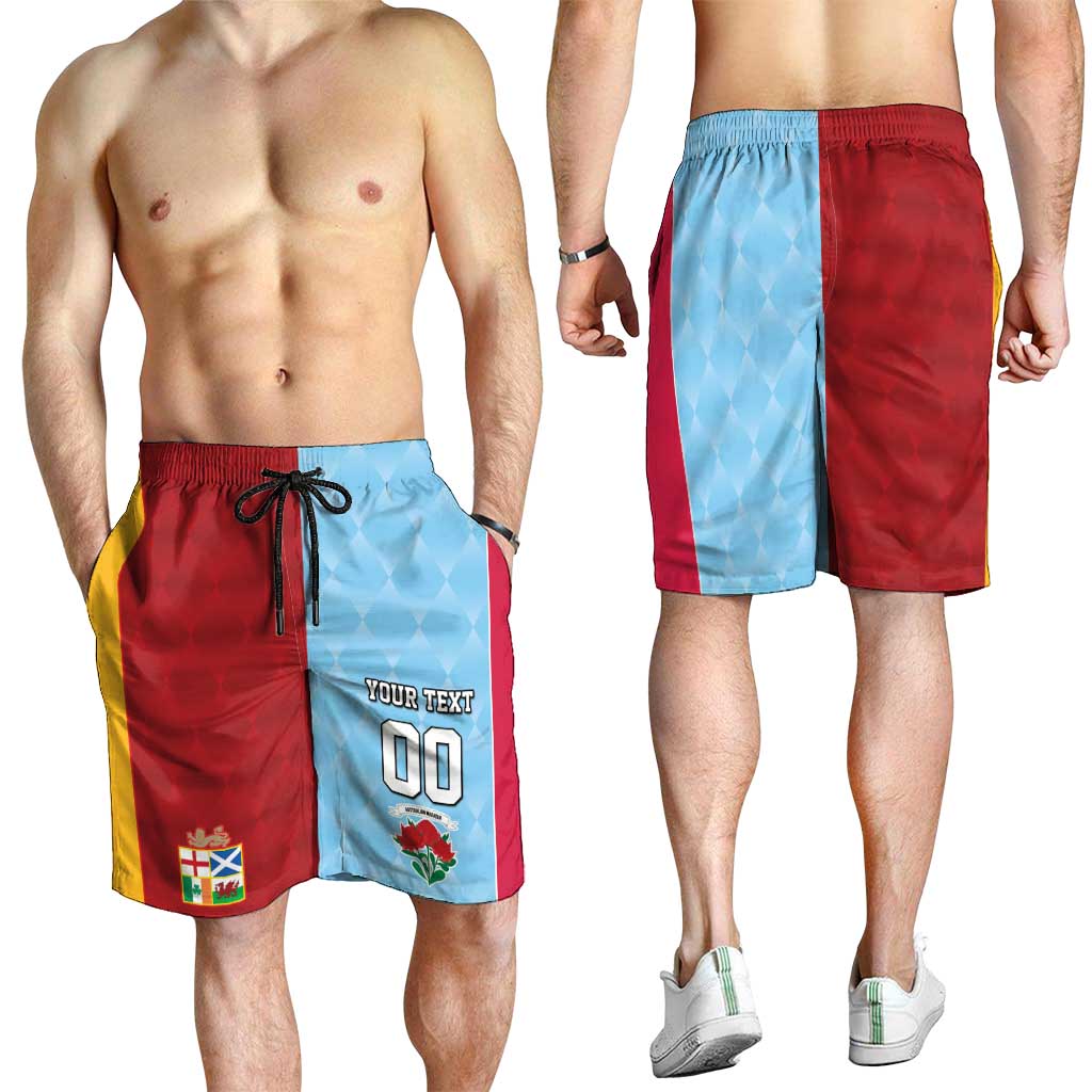 Custom British Lions Australia Waratahs Shorts for Men Sporty Style