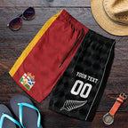 Custom British Lions New Zealand Shorts for Men Sporty Style