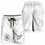 Custom New Zealand Football Shorts for Men The Whites-Sporty T90 Style - Aussie Hoodie