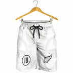 Custom New Zealand Football Shorts for Men The Whites-Sporty T90 Style - Aussie Hoodie
