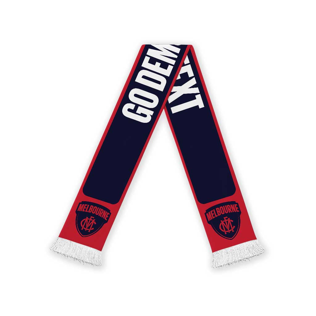 Demons Football Personalised Ruffneck Scarf 2026 Go Champions