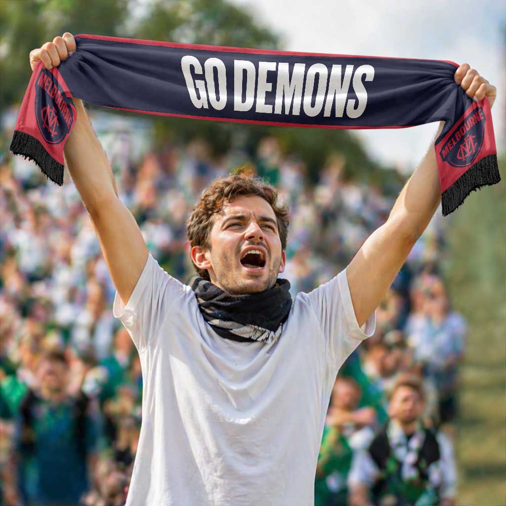 Demons Football Personalised Ruffneck Scarf 2026 Go Champions