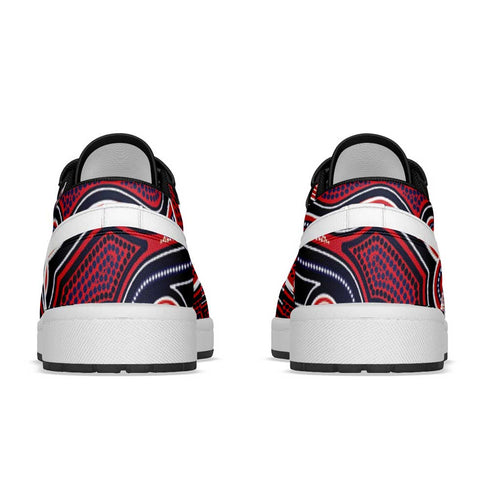 Demons Melbourne Football 2026 Low Sneakers Aboriginal Art