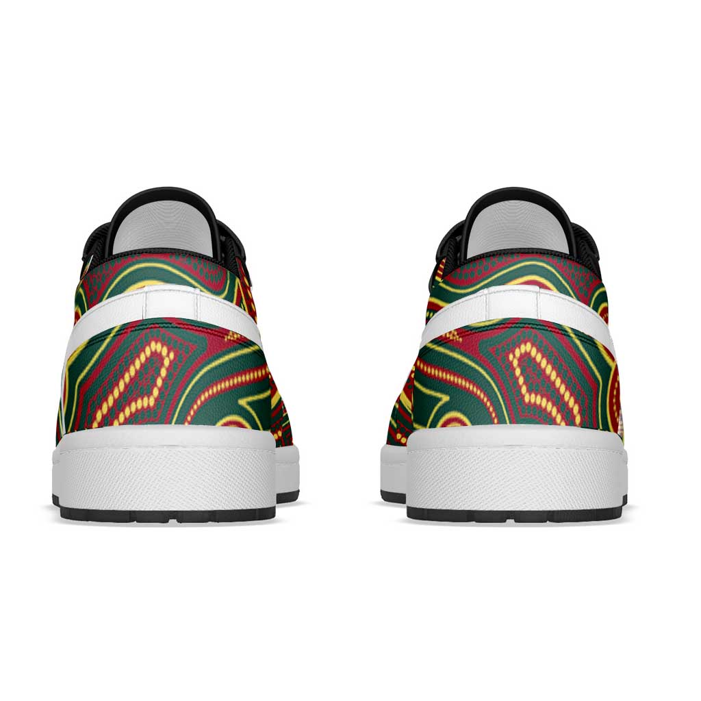 Devils Tasmania Football 2026 Low Sneakers Aboriginal Art