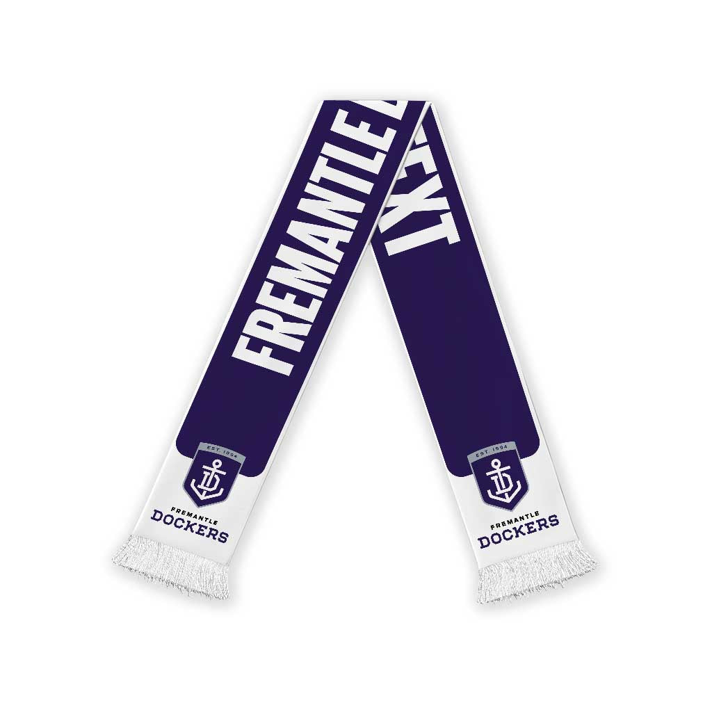 Dockers Football Personalised Ruffneck Scarf 2026 Go Champions