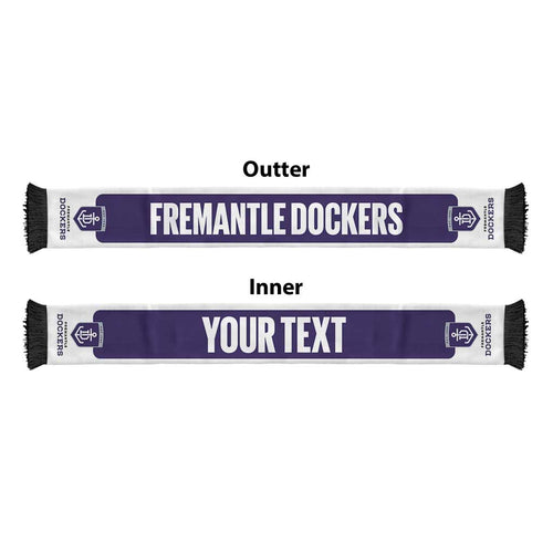 Dockers Football Personalised Ruffneck Scarf 2026 Go Champions