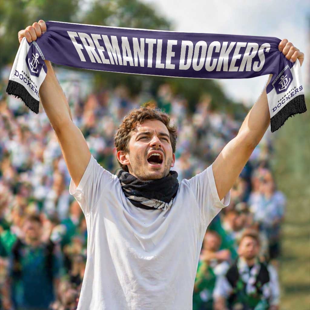Dockers Football Personalised Ruffneck Scarf 2026 Go Champions