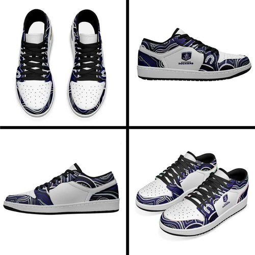 Dockers Fremantle Football 2026 Low Sneakers Aboriginal Art
