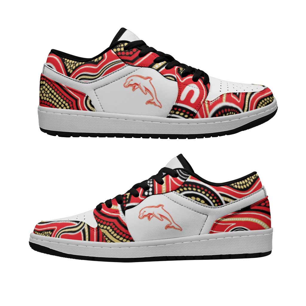 Dolphins 2026 Rugby Low Sneakers Aboriginal Art