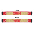 Dolphins Rugby Personalised Ruffneck Scarf 2026 Go Champions