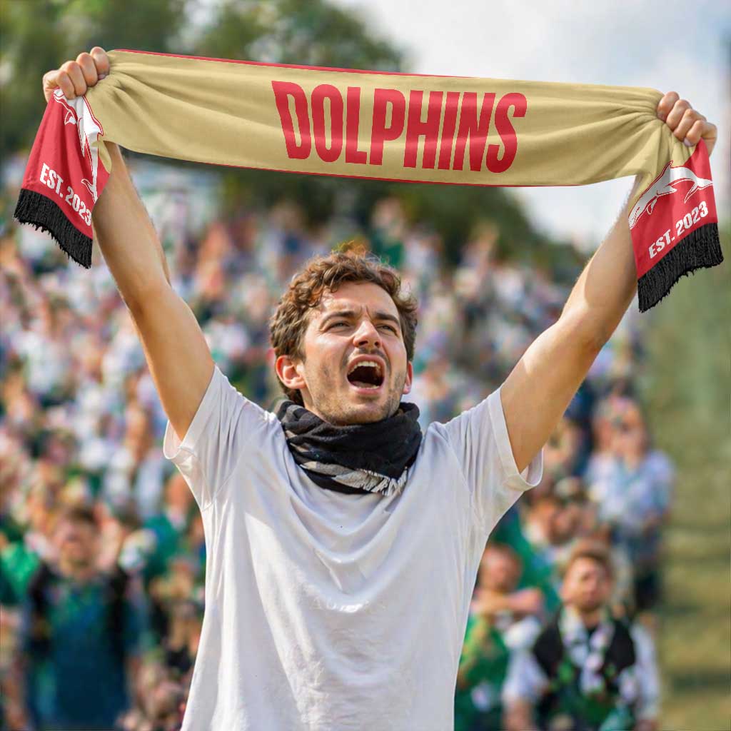 Dolphins Rugby Personalised Ruffneck Scarf 2026 Go Champions