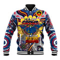 Custom Adelaide Crows NAIDOC Week 2024 Baseball Jacket Mascot Football