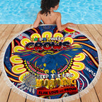 Adelaide Crows NAIDOC Week 2024 Beach Blanket Mascot Football