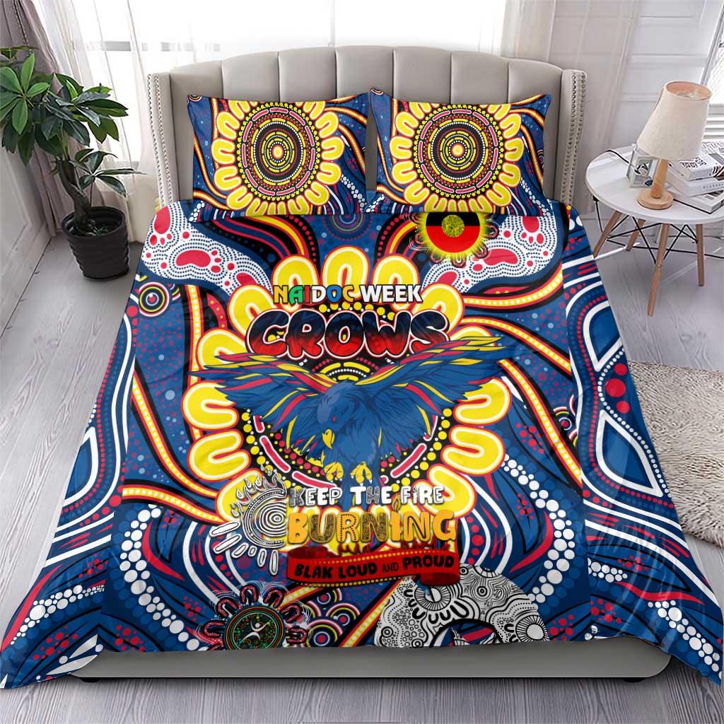 Adelaide Crows NAIDOC Week 2024 Bedding Set Mascot Football