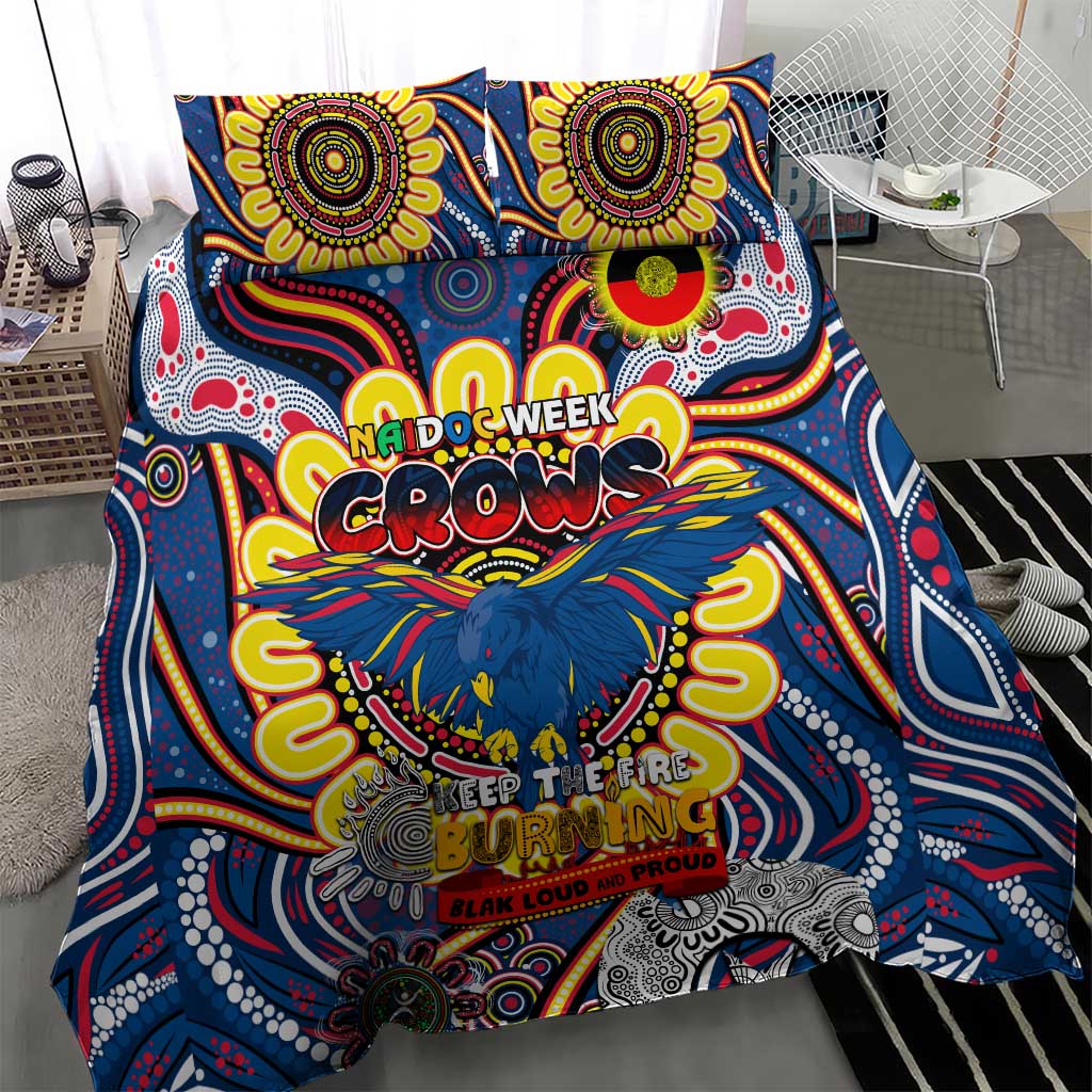Adelaide Crows NAIDOC Week 2024 Bedding Set Mascot Football