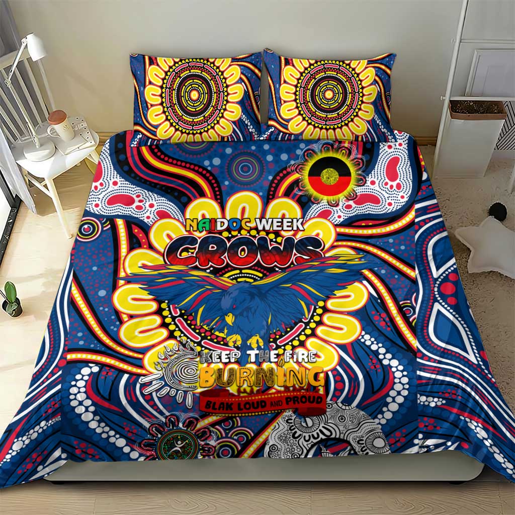 Adelaide Crows NAIDOC Week 2024 Bedding Set Mascot Football