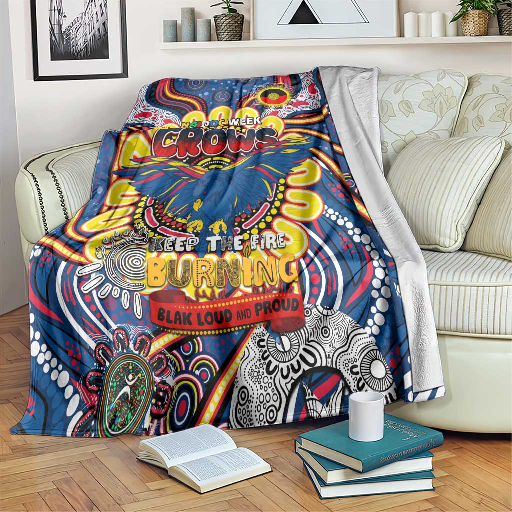 Adelaide Crows NAIDOC Week 2024 Blanket Mascot Football