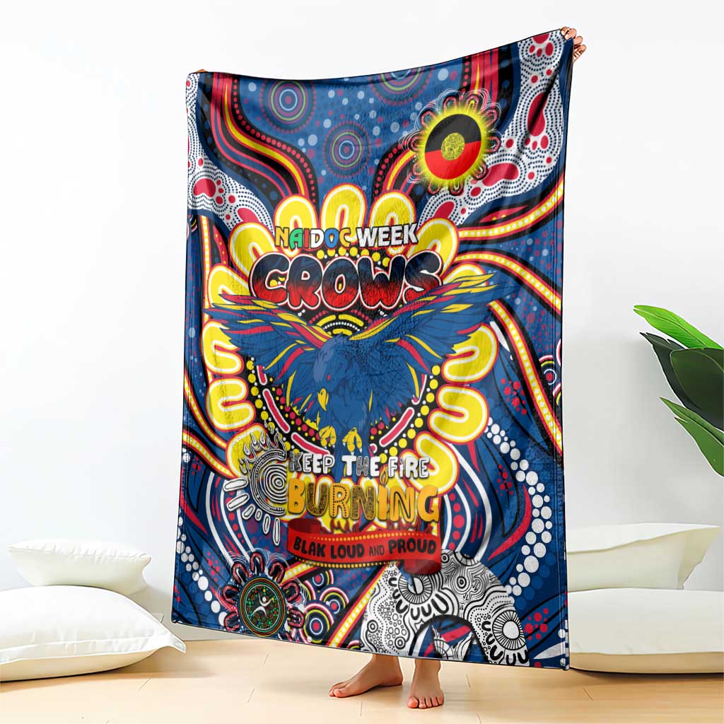 Adelaide Crows NAIDOC Week 2024 Blanket Mascot Football