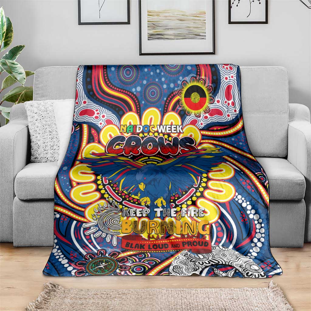 Adelaide Crows NAIDOC Week 2024 Blanket Mascot Football