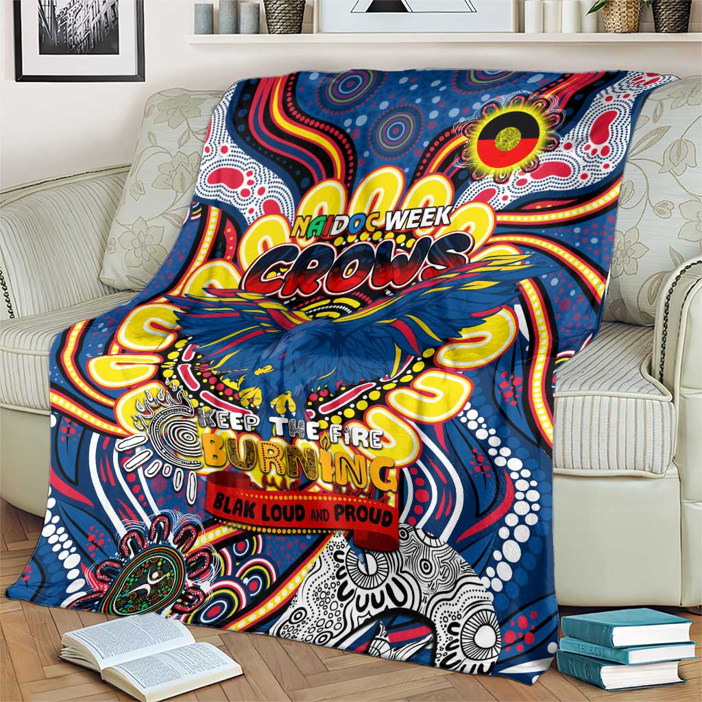 Adelaide Crows NAIDOC Week 2024 Blanket Mascot Football